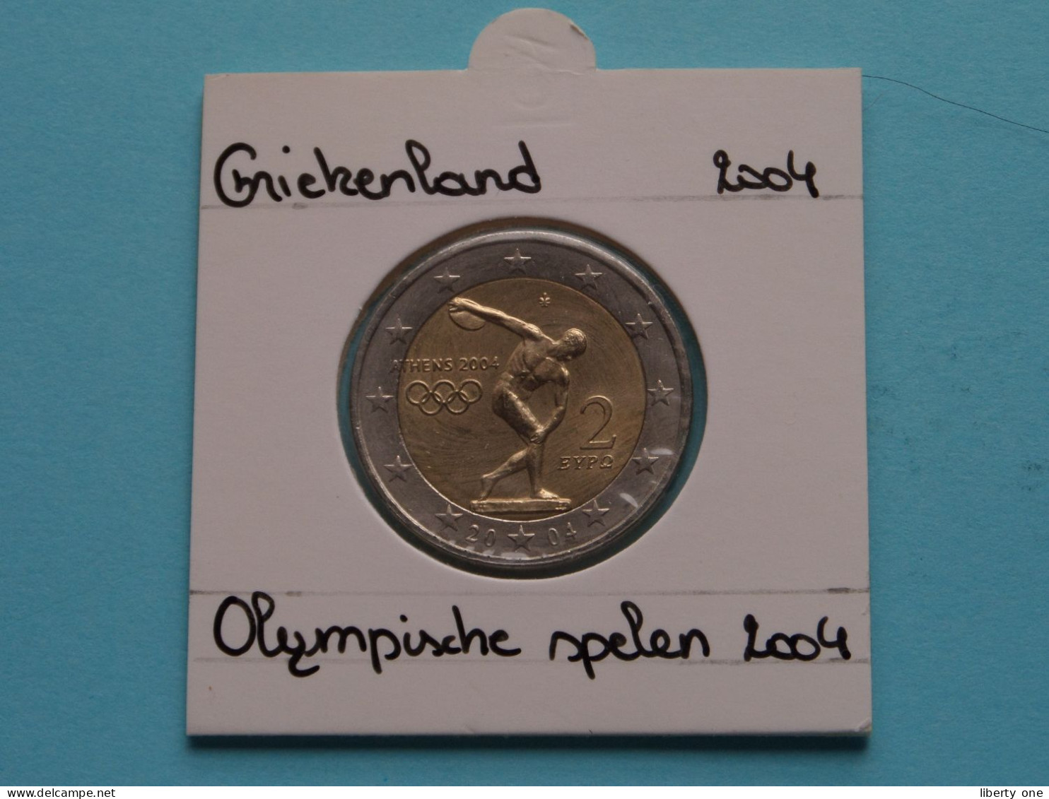 2004 - 2 Euro > OLYMPIC GAMES ( Zie / Voir / See > DETAIL > SCANS ) GREECE ! - Griekenland