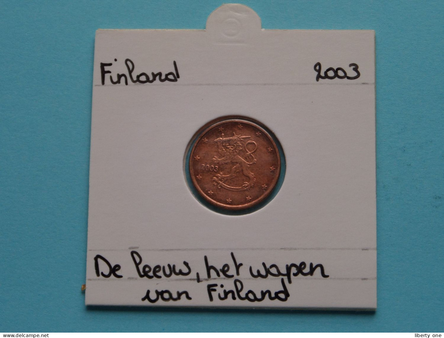 2003 - 1 Eurocent > De Leeuw - Het Wapen Van FINLAND ( Zie / Voir / See > DETAIL > SCANS ) FINLAND ! - Finlande