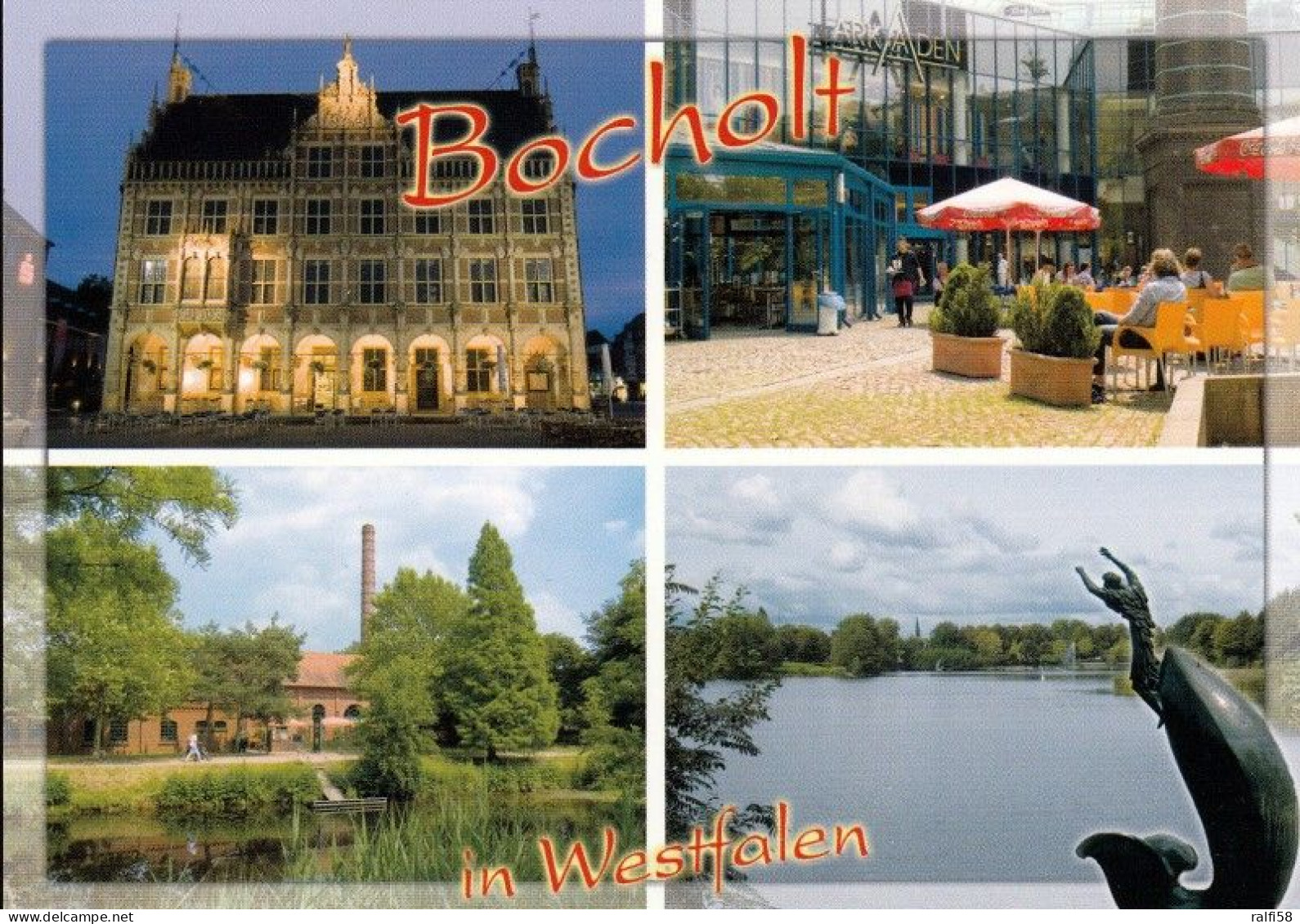 1 AK Germany / Nordrhein-Westfalen * Ansichten Der Stadt Bocholt - Dabei Ist Das Historische Rathaus Der Stadt Bocholt * - Bocholt