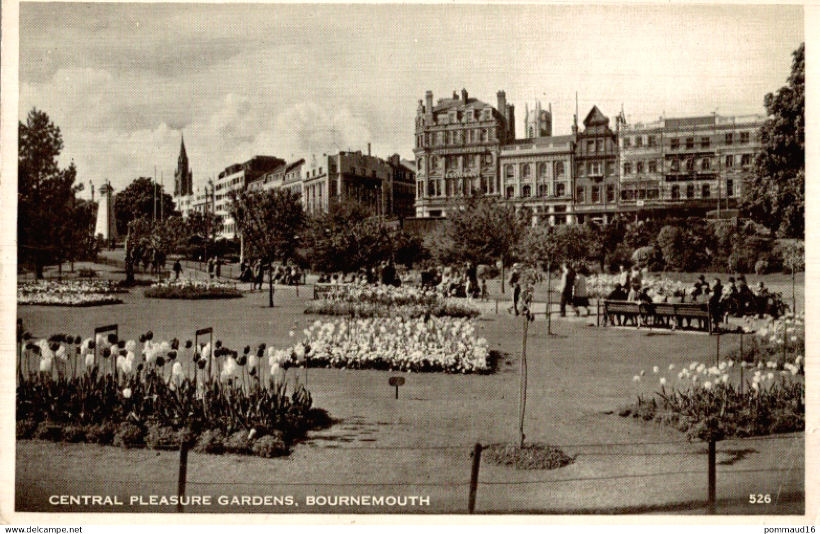 CPSM Central Pleasure Gardens, Bournemouth - Bournemouth (ab 1972)