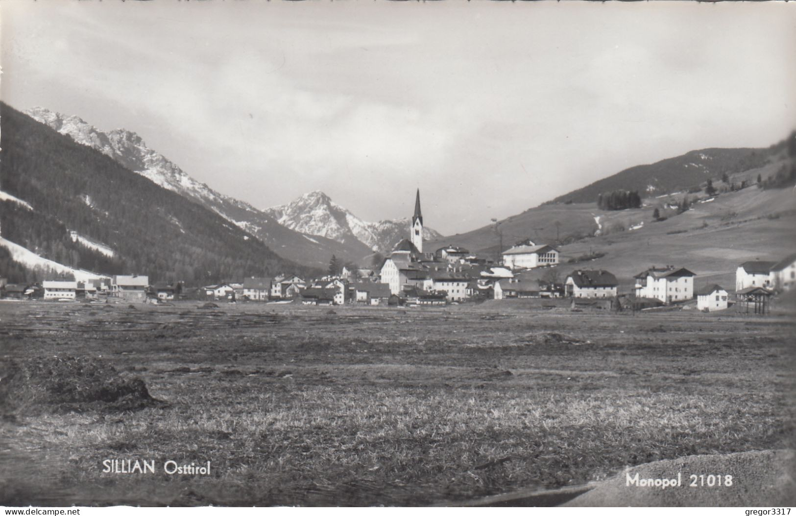 E3006) SILLIAN - Osttirol  FOTO AK S/W - Einzelne Häuser - Monopol 21018 - Sillian