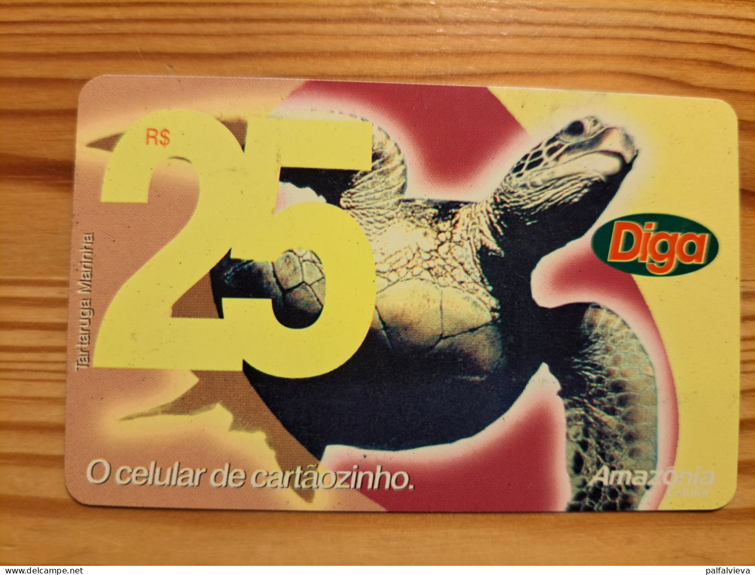 Prepaid Phonecard Brazil, Amazonia Celular - Brasile