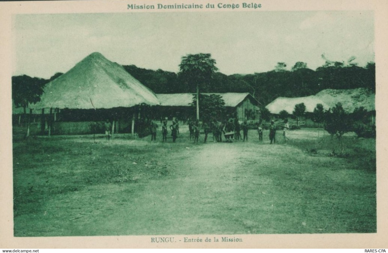 CONGO BELGE - La Mission De RUNGU - Les Missions DOMINICAINES - Série De CINQ Cartes Postales - Belgisch-Kongo