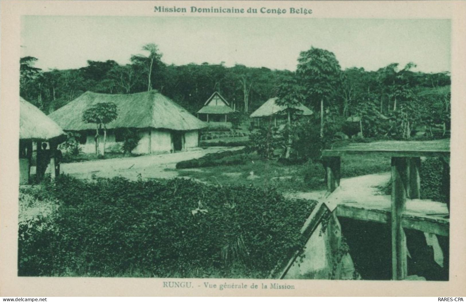 CONGO BELGE - La Mission De RUNGU - Les Missions DOMINICAINES - Série De CINQ Cartes Postales - Belgisch-Kongo