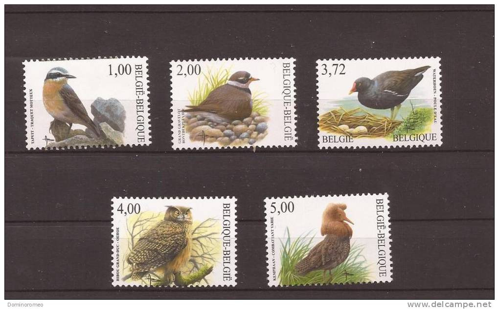 Lot Allemaal Verschillende Buzin Vogels In  EURO ( 2 ) Postfris Zonder Scharnier ** - Collections