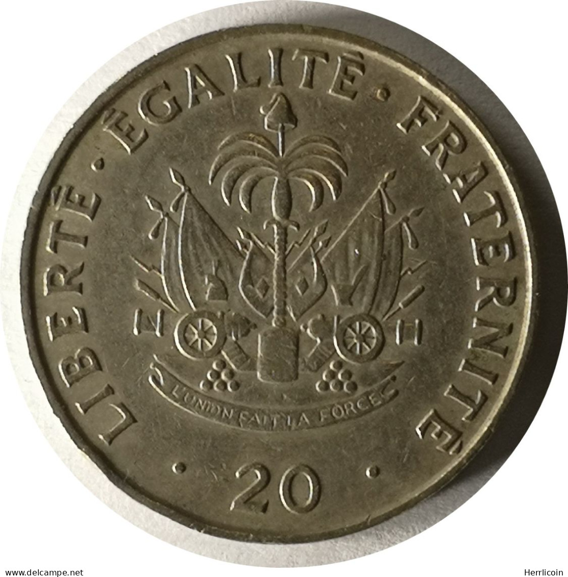 Monnaie Haïti - 1989 - 20 Centimes - Haiti