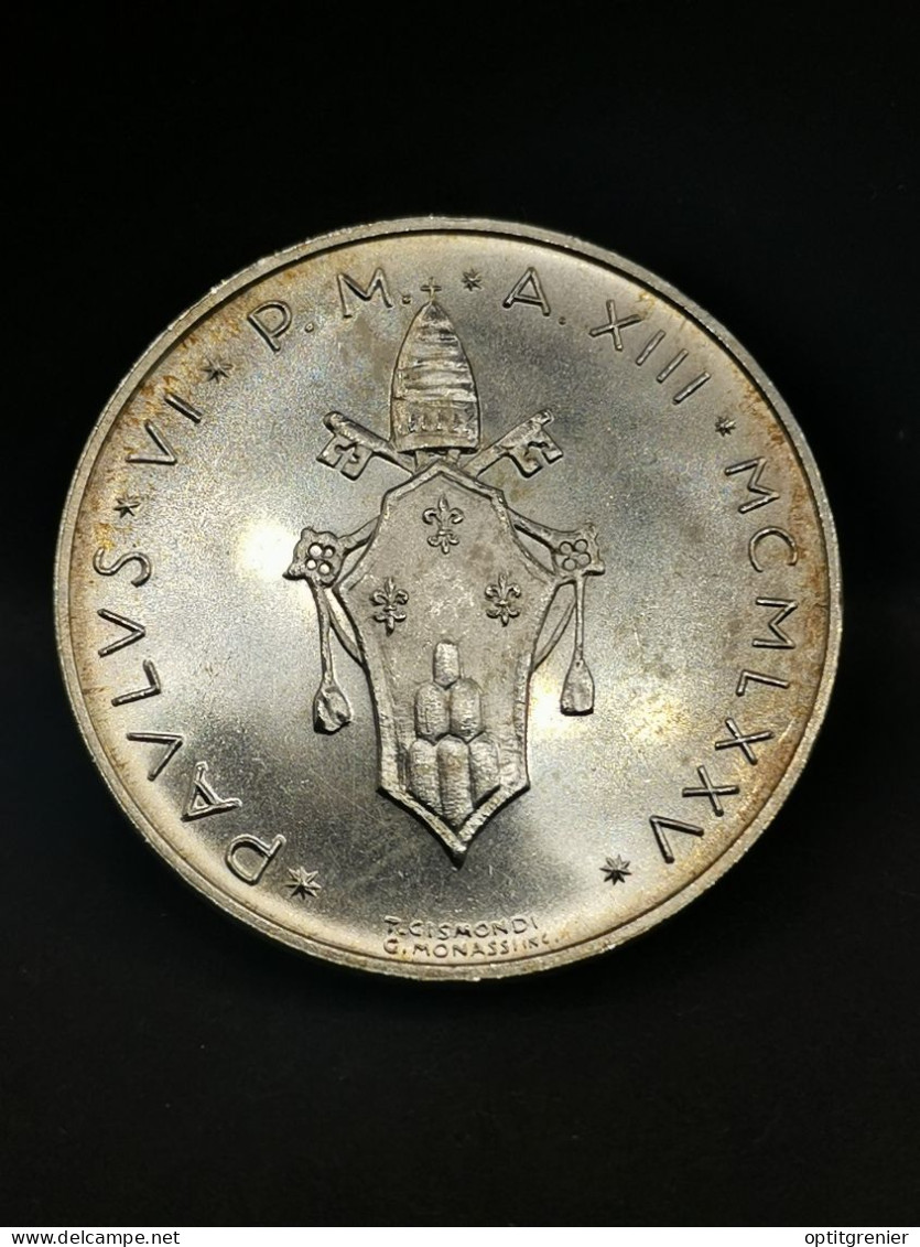 500 LIRE ARGENT 1975 VATICAN / SILVER - Vatican