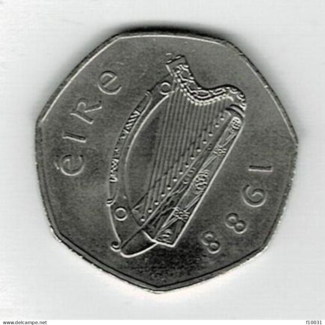 Pièce De  IRLANDE  1988  50  Pence - Irlande
