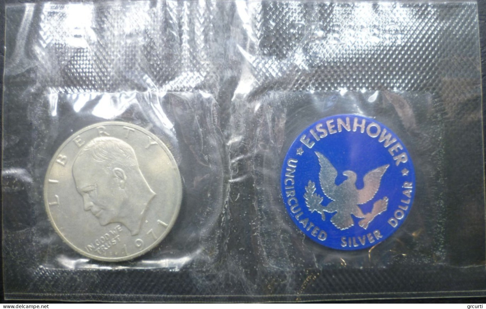 Stati Uniti D'America - 1 Dollaro 1971 S - Eisenhower - KM# 203a - 1971-1978: Eisenhower