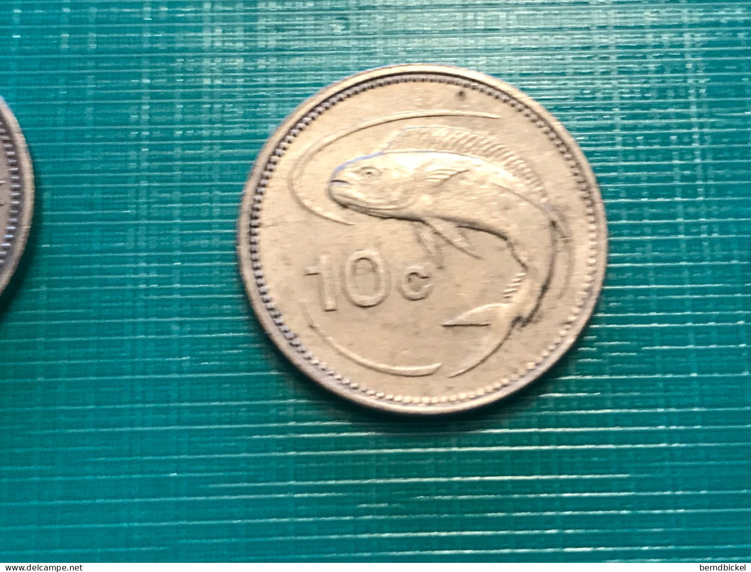 Münze Münzen Umlaufmünze Malta 10 Cents 1991 - Malta