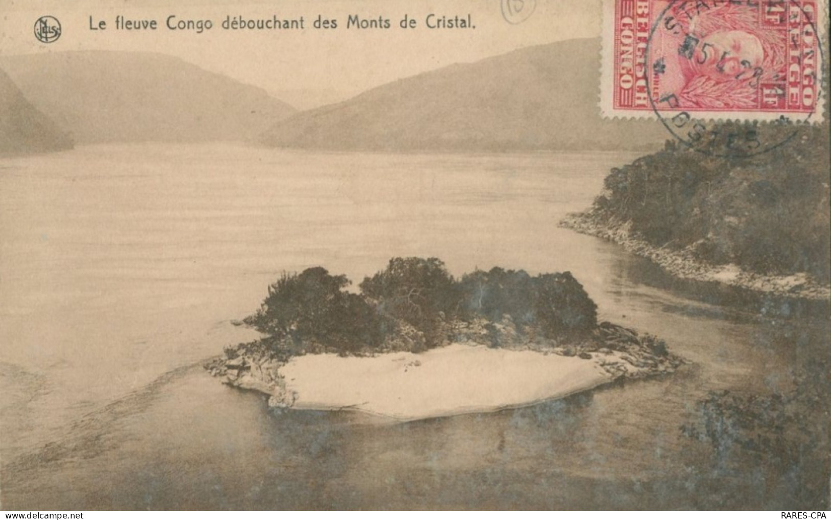 CONGO BELGE - Le Fleuve Congo Débouchant Des Monts De Cristal  - état - Congo Belga