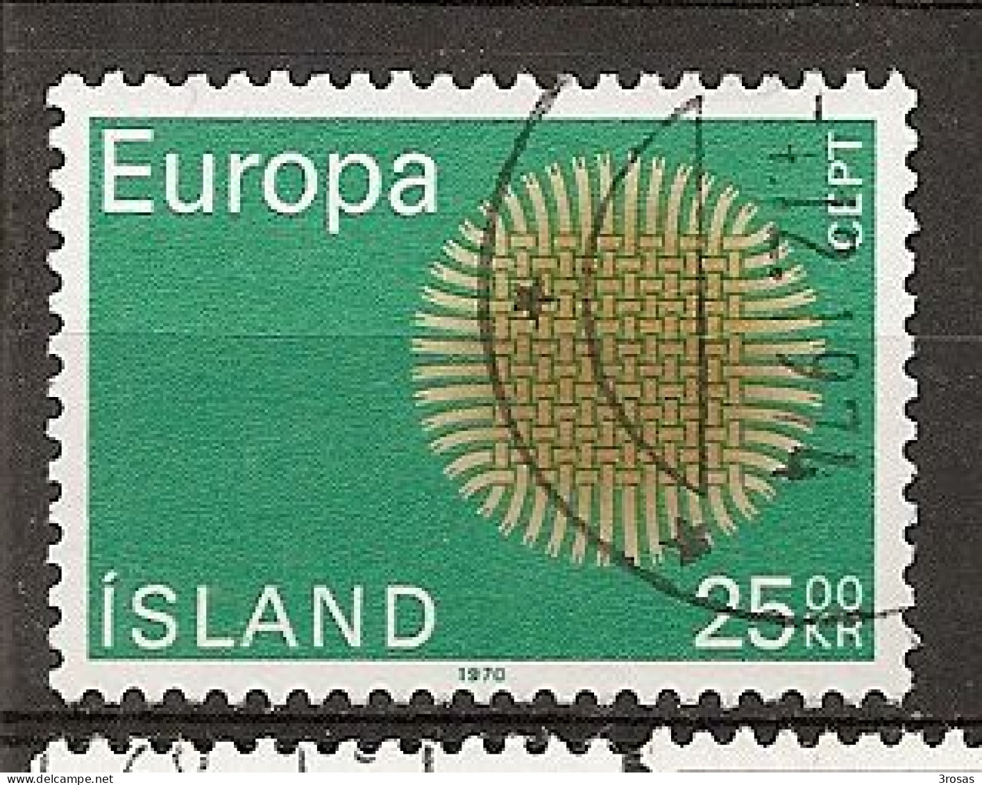 Iceland 1970 Europa Obl - Used Stamps