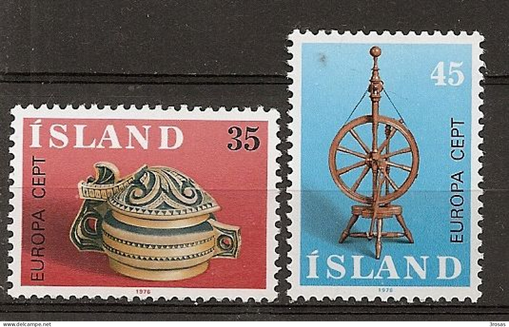 Iceland 1976 Europa MNH - Unused Stamps