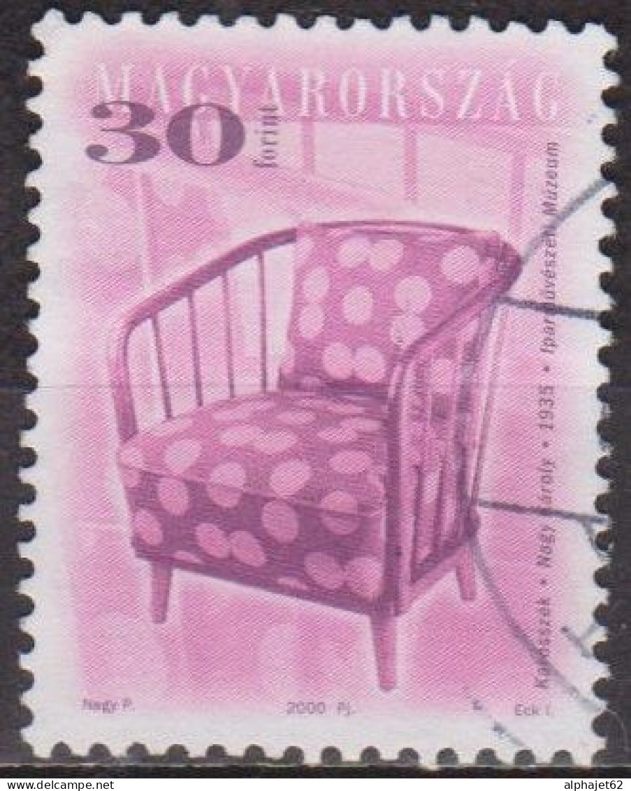 Fauteuil 1867 - HONGRIE - Mobilier - N° 3689 - 1999 - Oblitérés