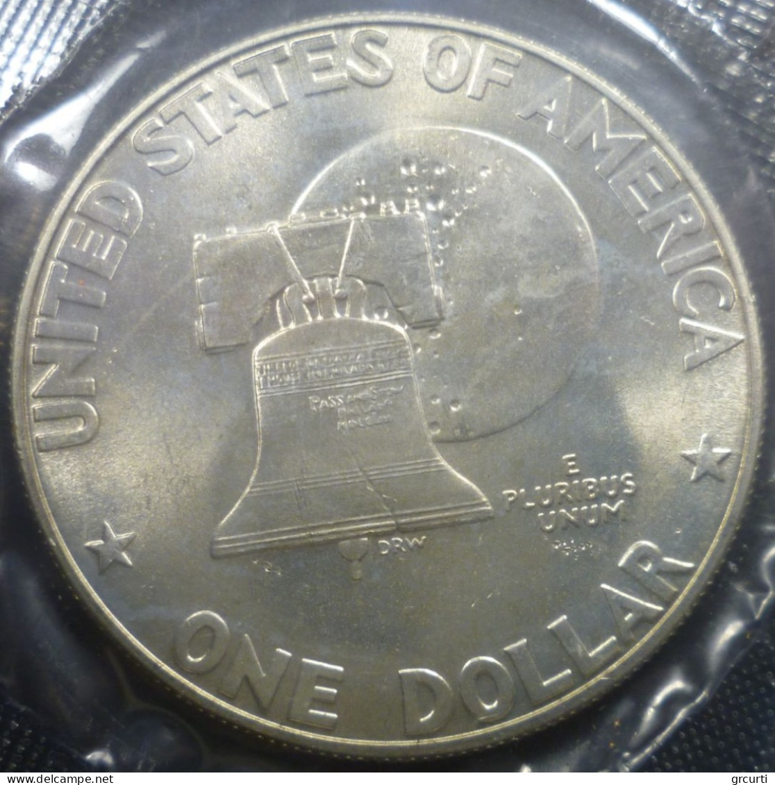 Stati Uniti D'America - ¼ + ½ + 1 Dollaro 1976 S - Bicentenario Degli Stati Uniti - KM# 204a-205a-206a - 1971-1978: Eisenhower