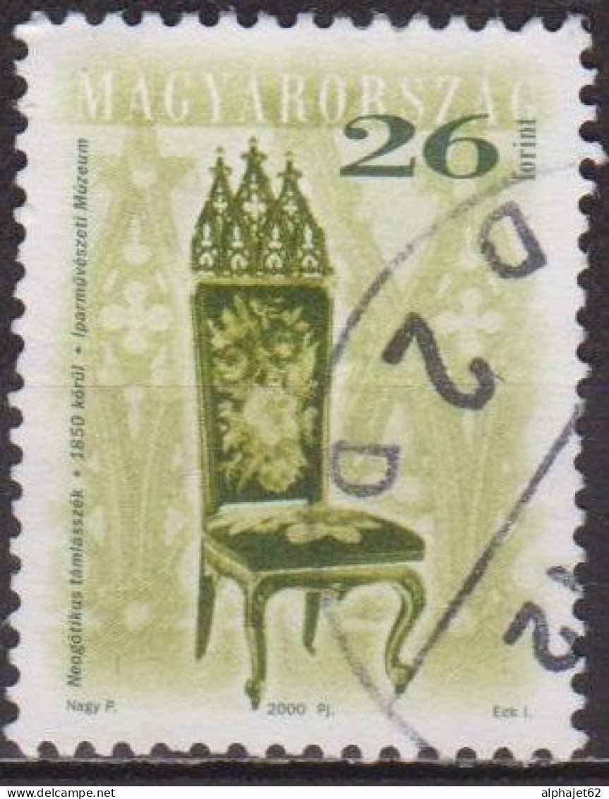 Mobilier - HONGRIE - Chaise De 1850 - N° 3735 - 2000 - Used Stamps