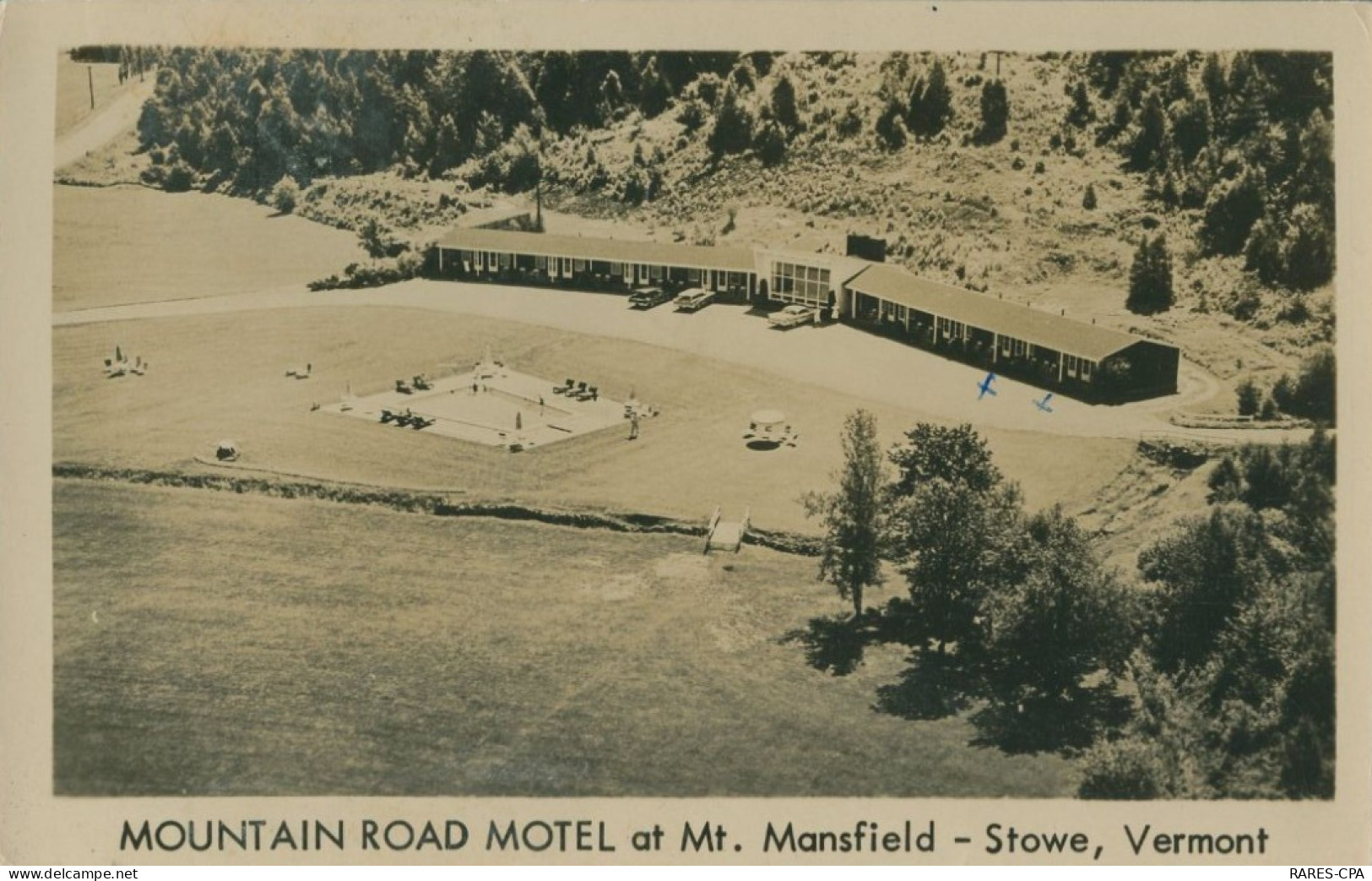 AMERIQUE - VERMONT - Stowe - MOUTAIN ROAD MOTEL At Mt Mansfield  - Belle - Other & Unclassified
