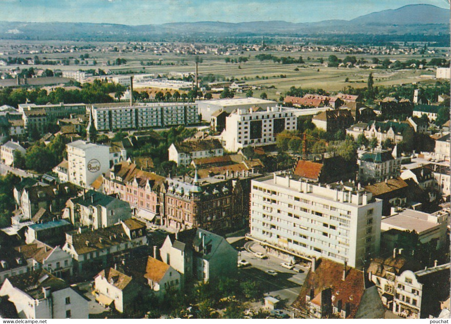 ZY 99-(68) SAINT LOUIS - VUE AERIENNE - LE CARREFOUR - 2 SCANS - Saint Louis