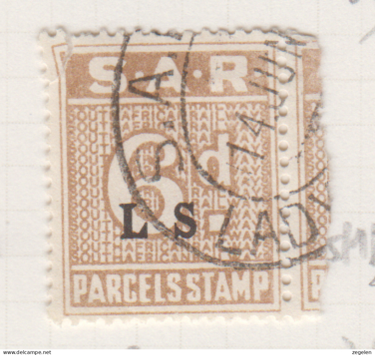 Zuid-Afrika Spoorwegzegel(railway Parcel Stamps) Cat.H.S. Hagen/Naylor : SAR-SAS 5.7 LS Ladysmith - Andere & Zonder Classificatie