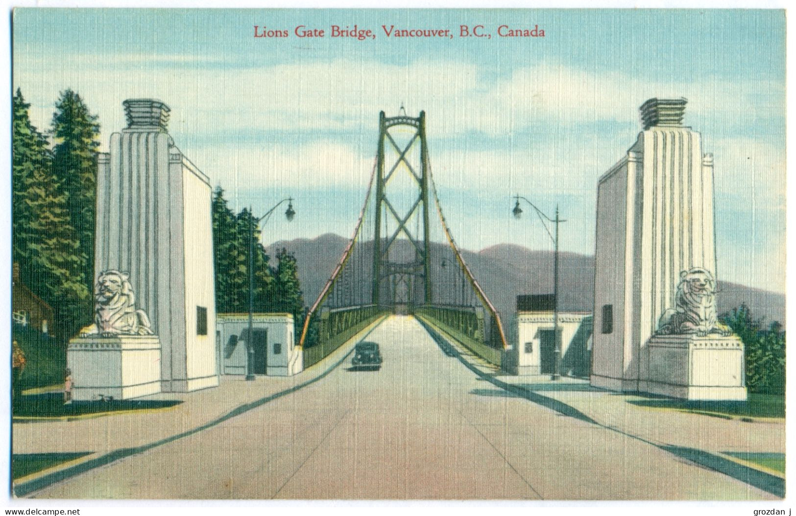LINEN, Lions Gate Bridge, Vancouver, B.C., Canada - Vancouver
