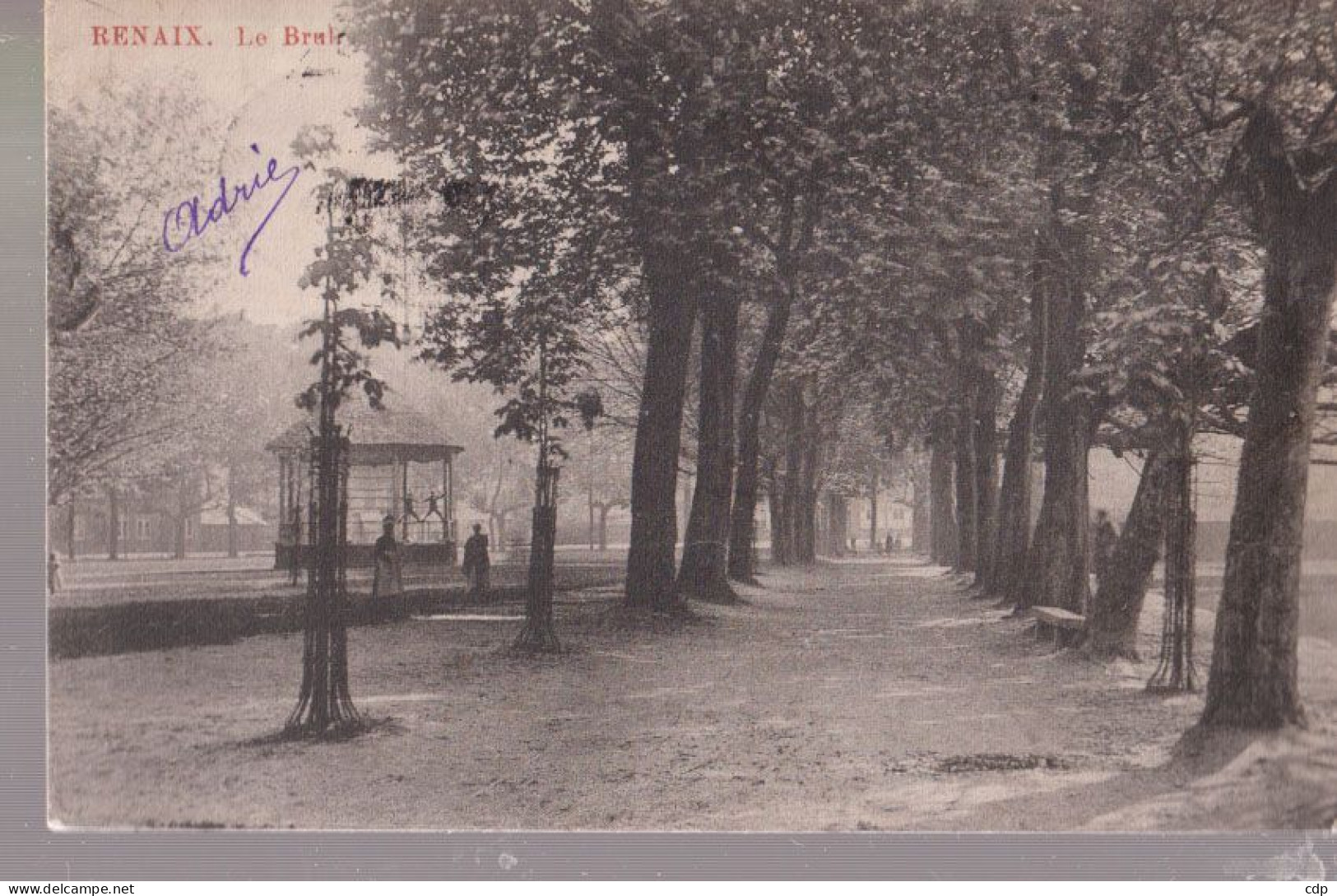 Cpsm Renaix  Kiosque   1909 - Renaix - Ronse