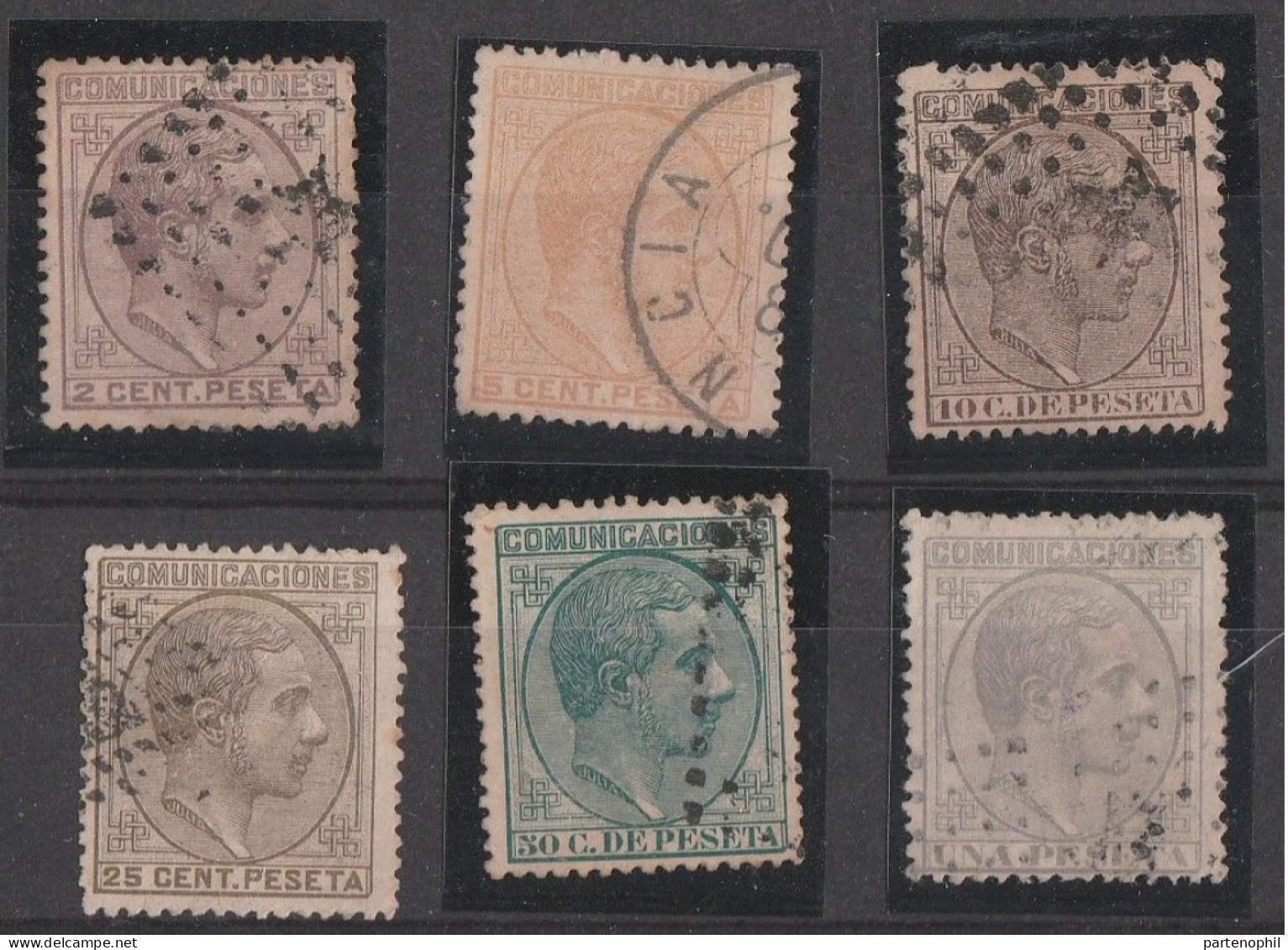 Spagna > 1878- Set Used - Used Stamps