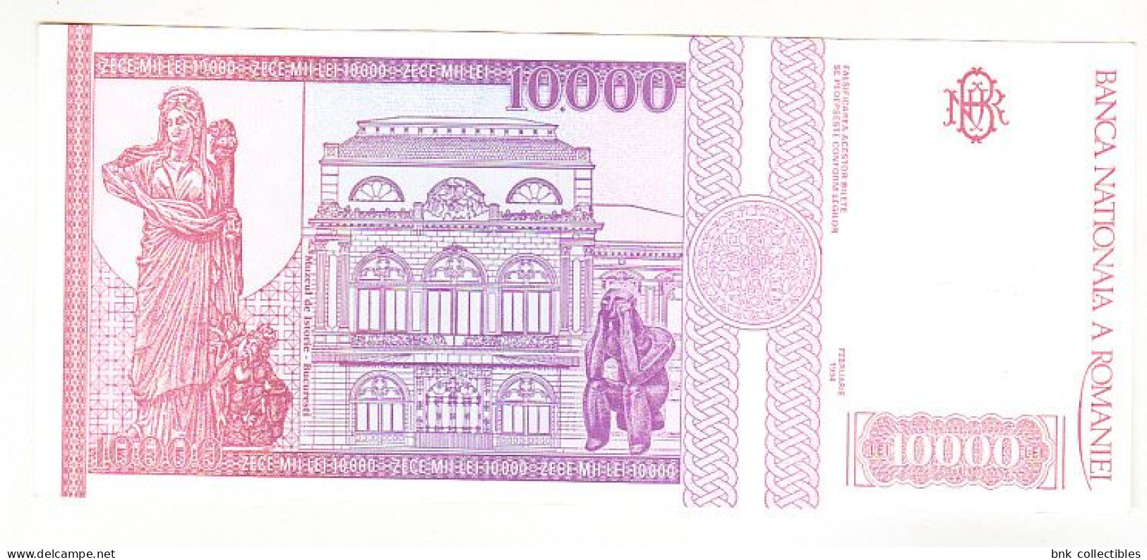 Romania 10000 Lei 1994 - Roumanie