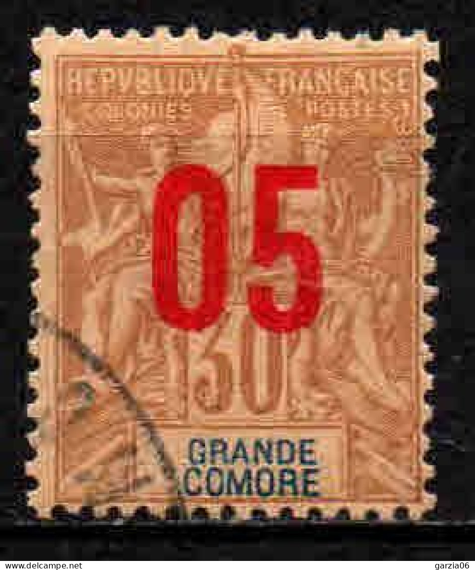 Grande Comore   - 1912 -  Type Sage Surch - N° 25  -  Oblitéré - Used - Gebraucht