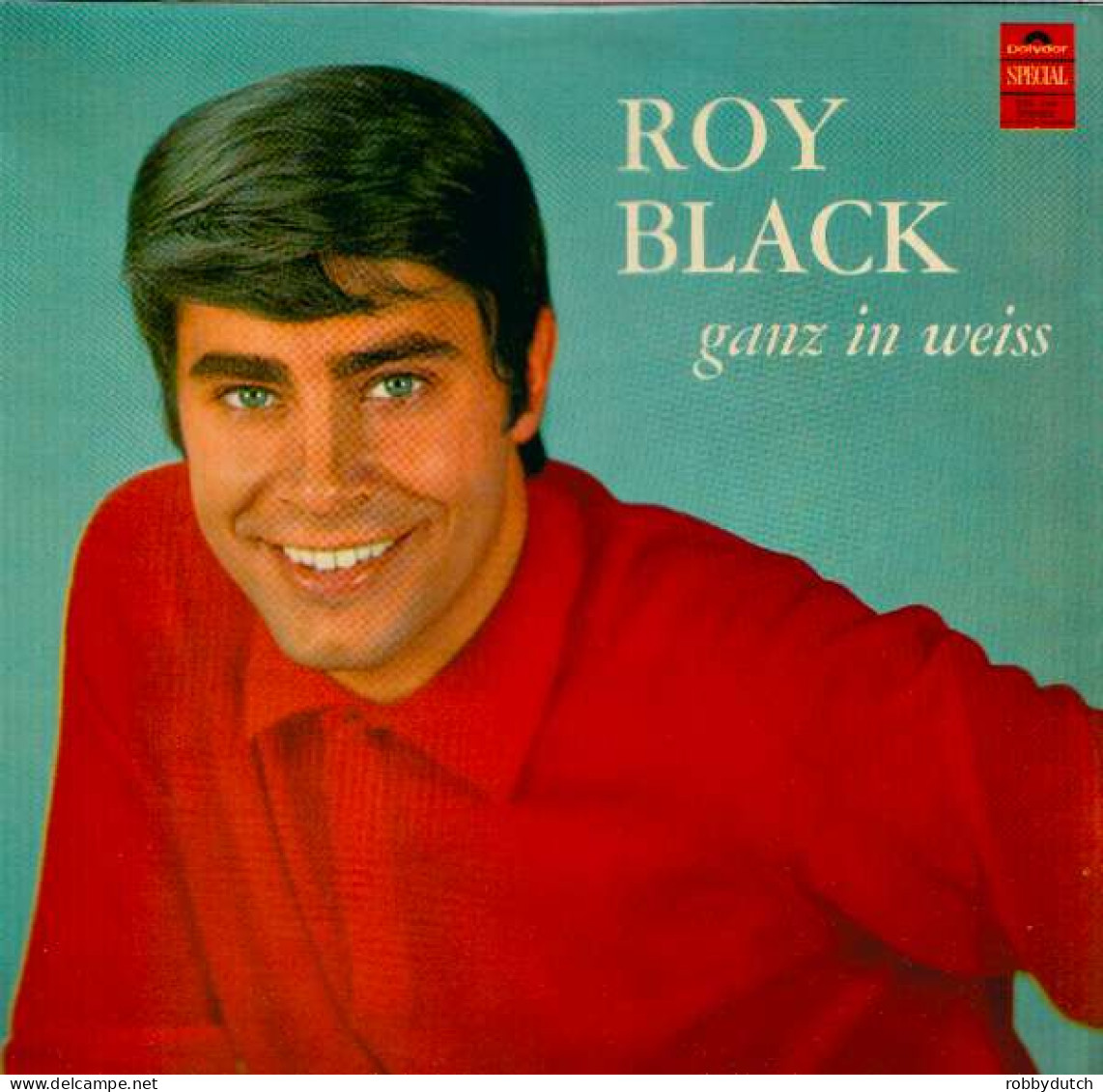 * LP *  ROY BLACK - GANZ IN WEISS (Holland 1966 EX) - Autres - Musique Allemande