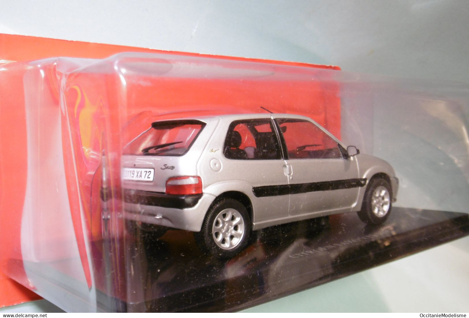 Hachette / Ixo - CITROEN SAXO VTS 16V Gris Métallisé Neuf NBO 1/24 - Autres & Non Classés