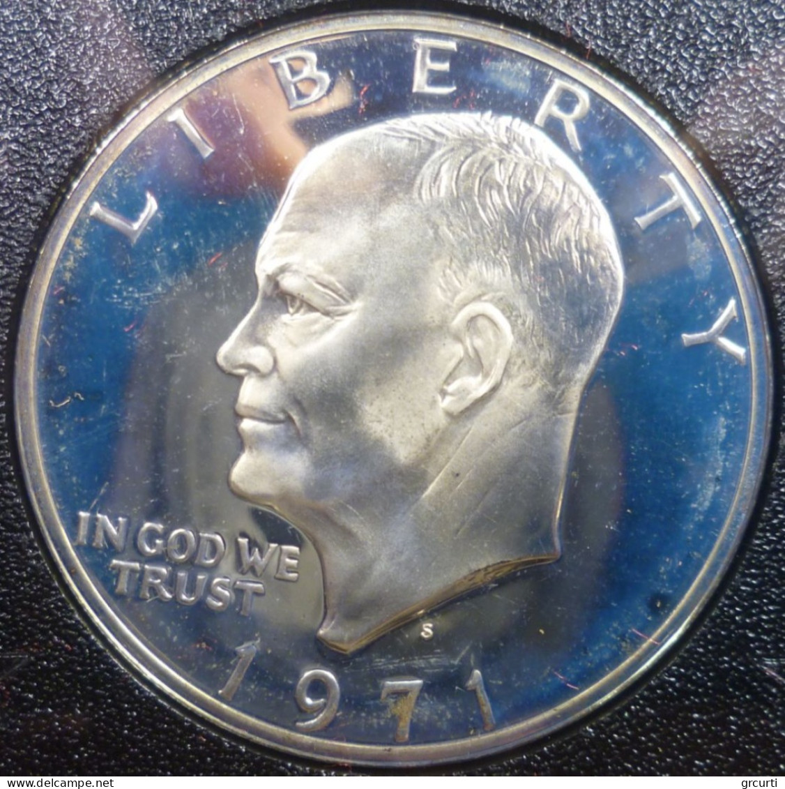 Stati Uniti D'America - 1 Dollaro 1971 S - Eisenhower - KM# 203a - 1971-1978: Eisenhower