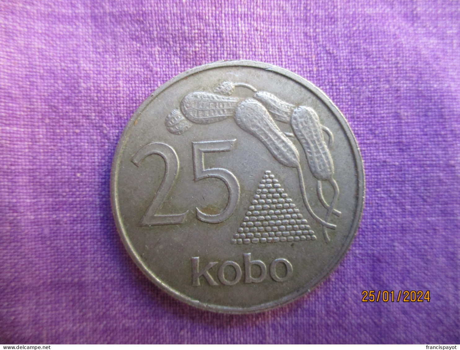 Nigeria: 25 Kobo 1975 - Nigeria