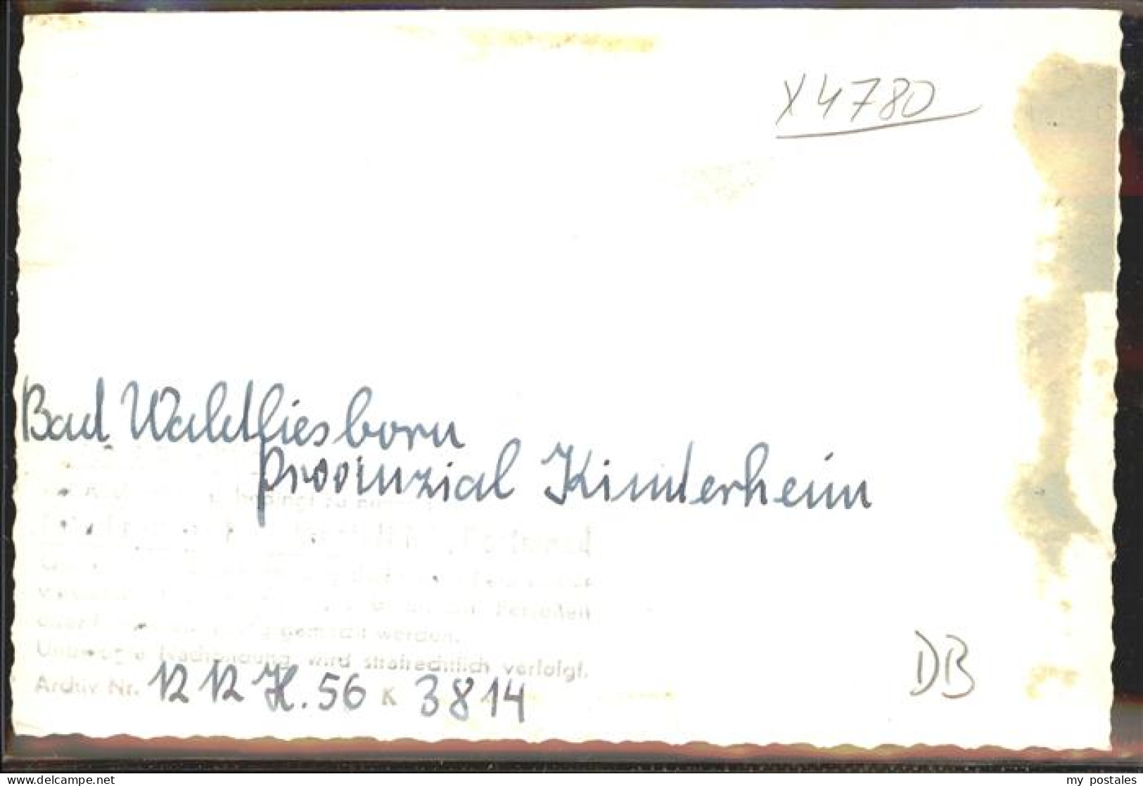 41511563 Bad Waldliesborn Provinzialkinderheim Bad Waldliesborn - Lippstadt