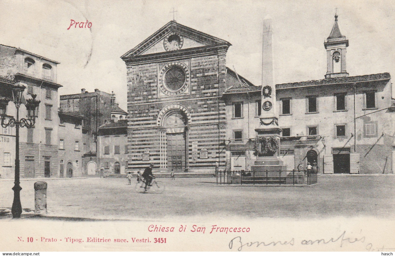 4924 242 Prato, Chiesa Di San Francesco. 1905.  - Prato