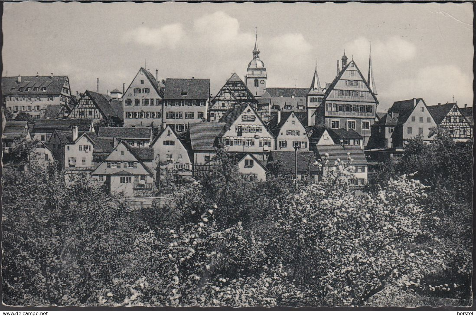 D-76467 Bietigheim - Alte Ansicht Mit Kirche - Nice Stamp - Bietigheim-Bissingen