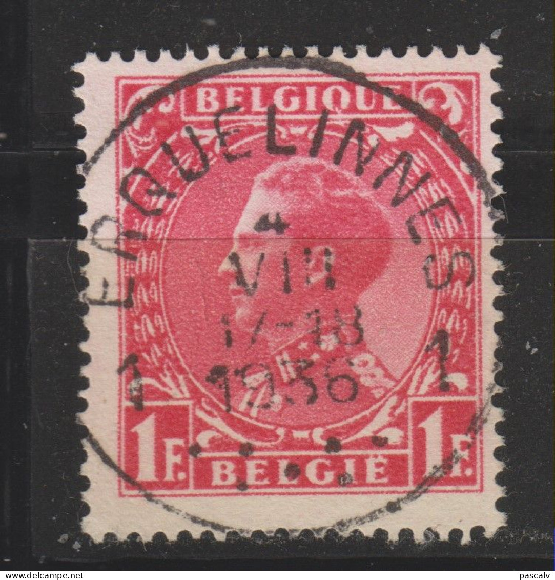 COB 403 Oblitération Centrale ERQUELINNES 1 - 1934-1935 Leopold III