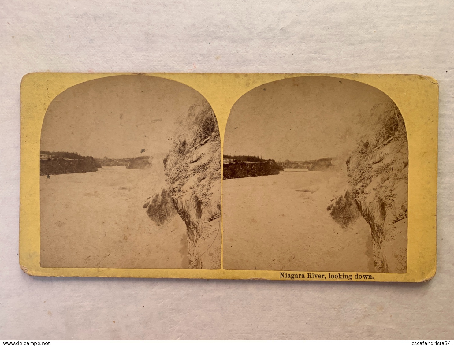 Niagara River - Canada - Stereo Photo - America