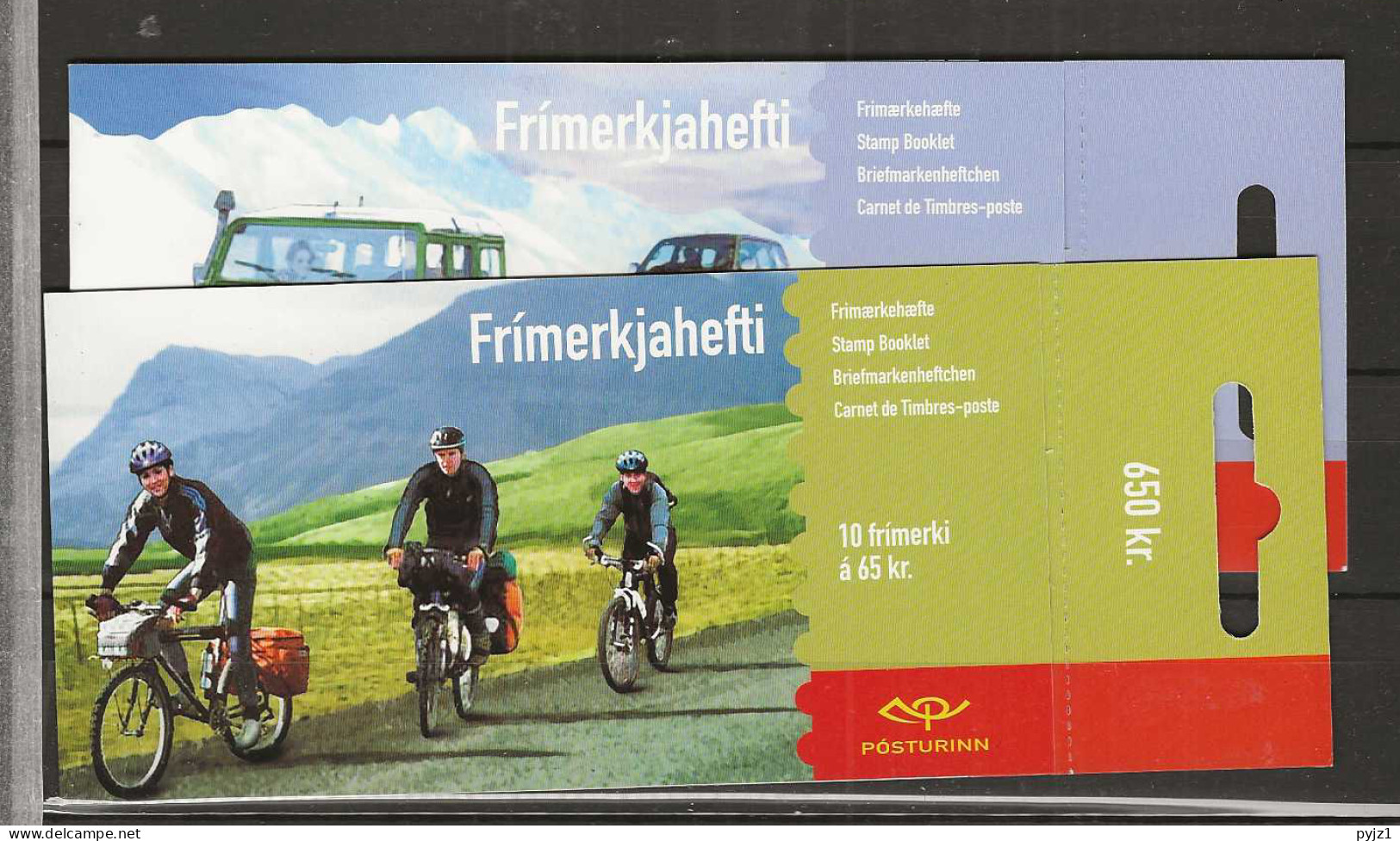 2004 MNH Iceland Booklets, Postfris** - 2004