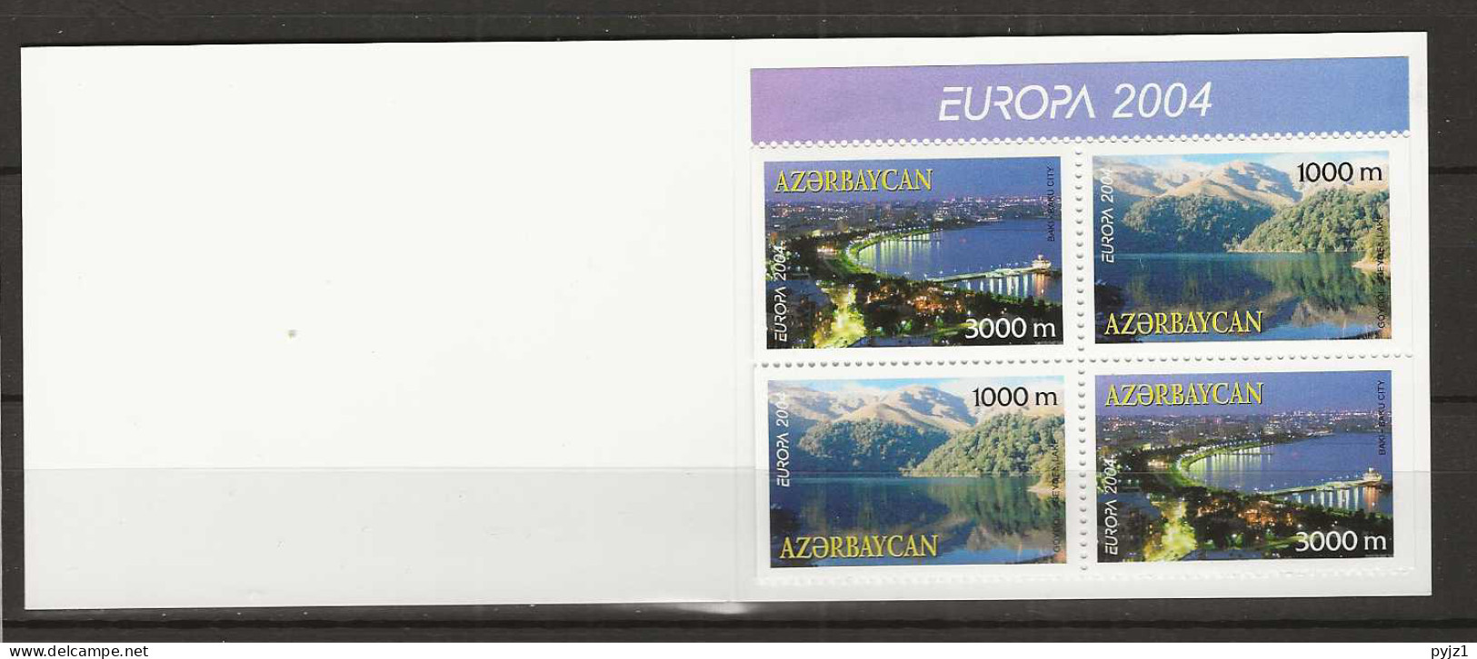 2004 MNH Aserbeidschan Booklet, Postfris** - 2004