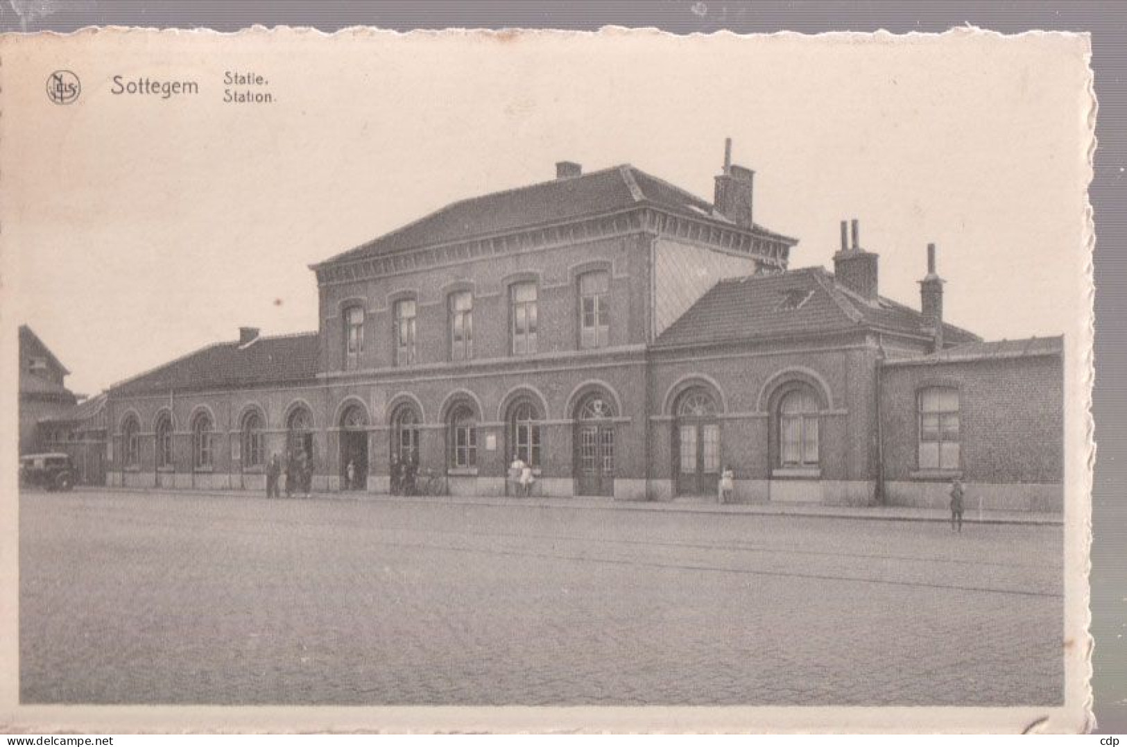 Cpsm  Sottegem  Gare  1951 - Zottegem