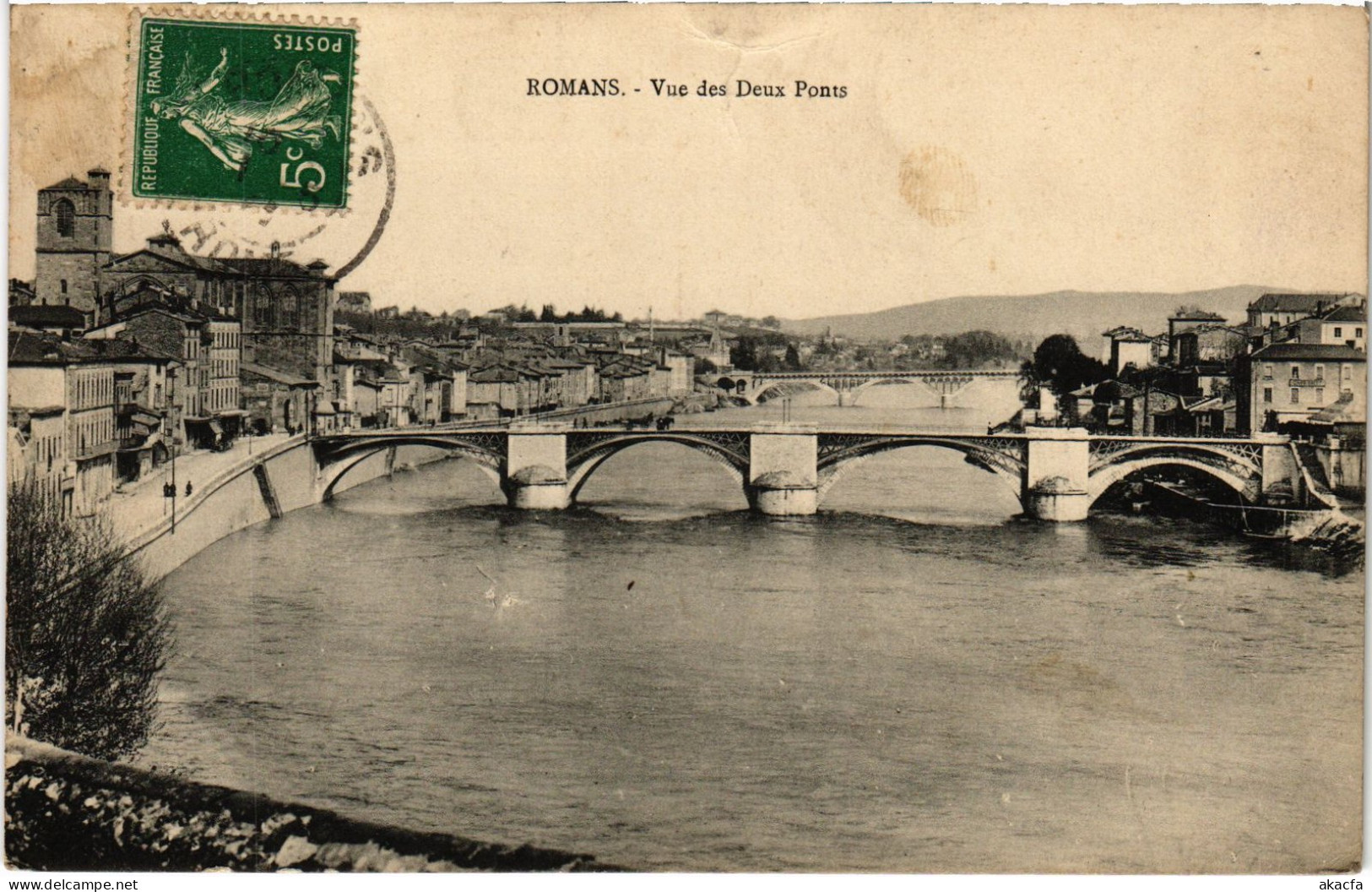 CPA Romans Vue Des Deux Ponts (1277354) - Villars-les-Dombes