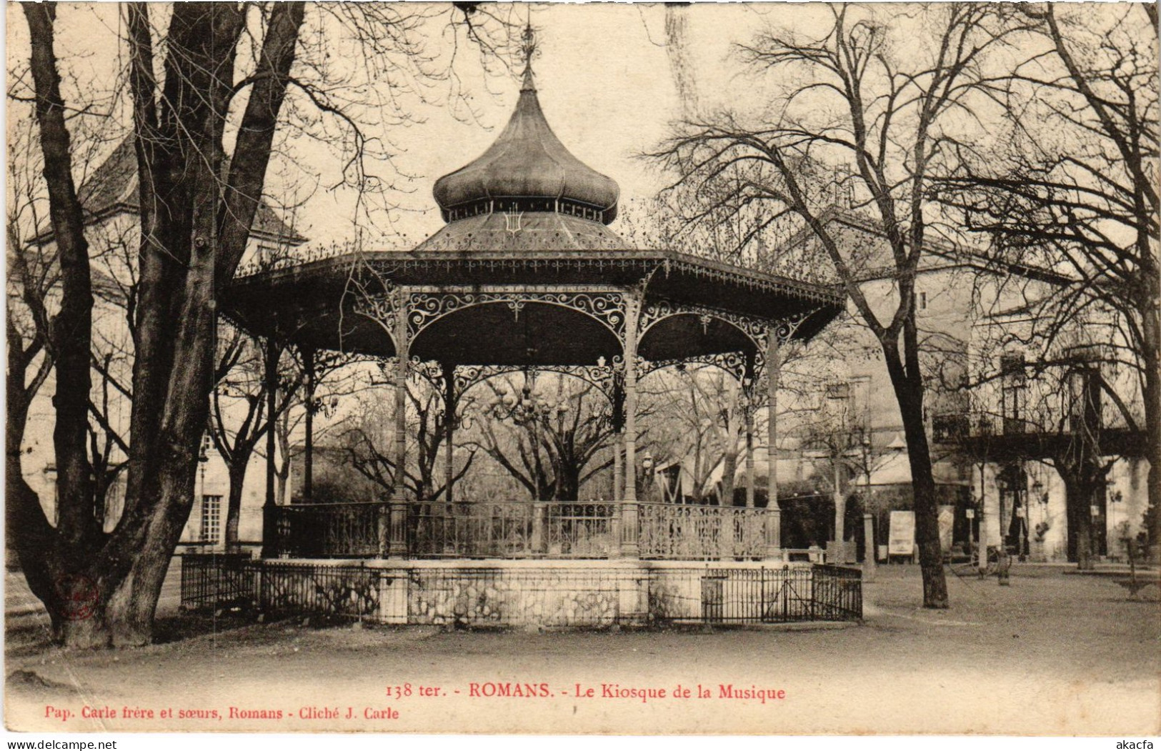 CPA Romans Le Kiosque De La Musique (1277349) - Villars-les-Dombes