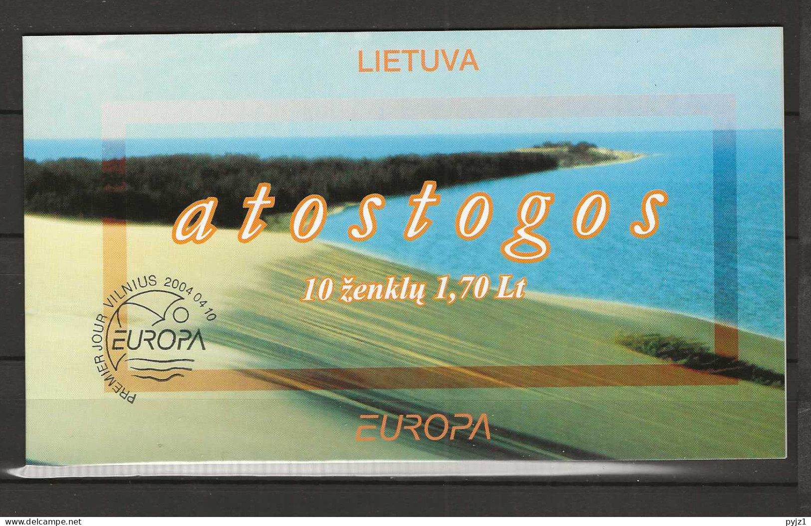 2004 MNH Lituania Booklet Postfris** - 2004