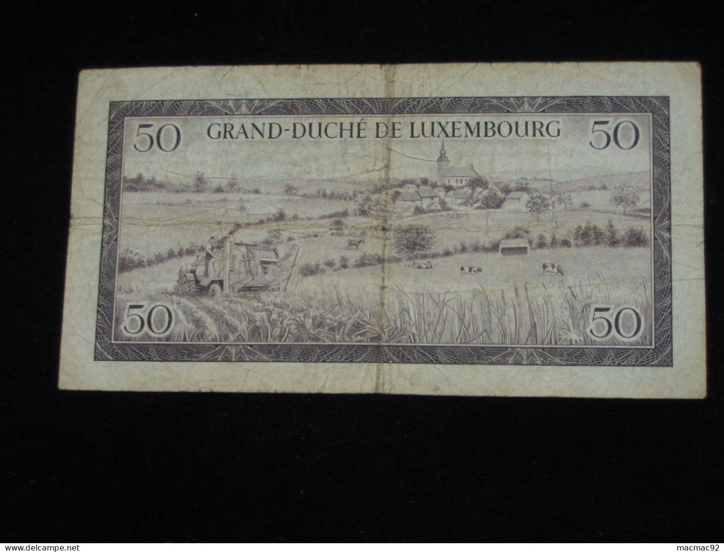 LUXEMBOURG - 50 Francs 1961 - Grand Duché De Luxembourg  **** EN ACHAT IMMEDIAT **** - Luxembourg