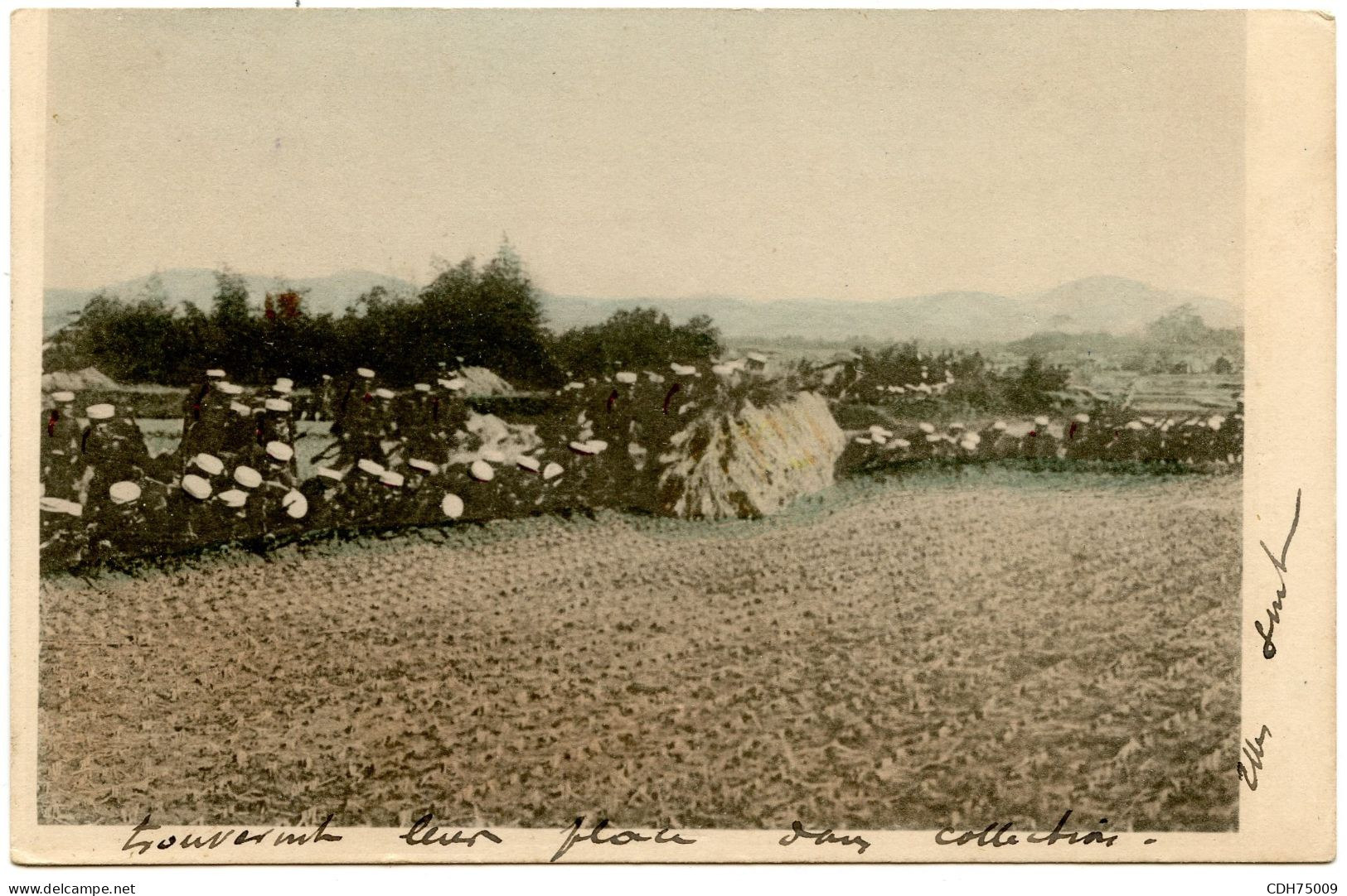 CHINE - BUREAUX JAPONAIS - CARTE POSTALE DE TONGKO I.J.P.O. POUR LA FRANCE, 1904 - Briefe U. Dokumente