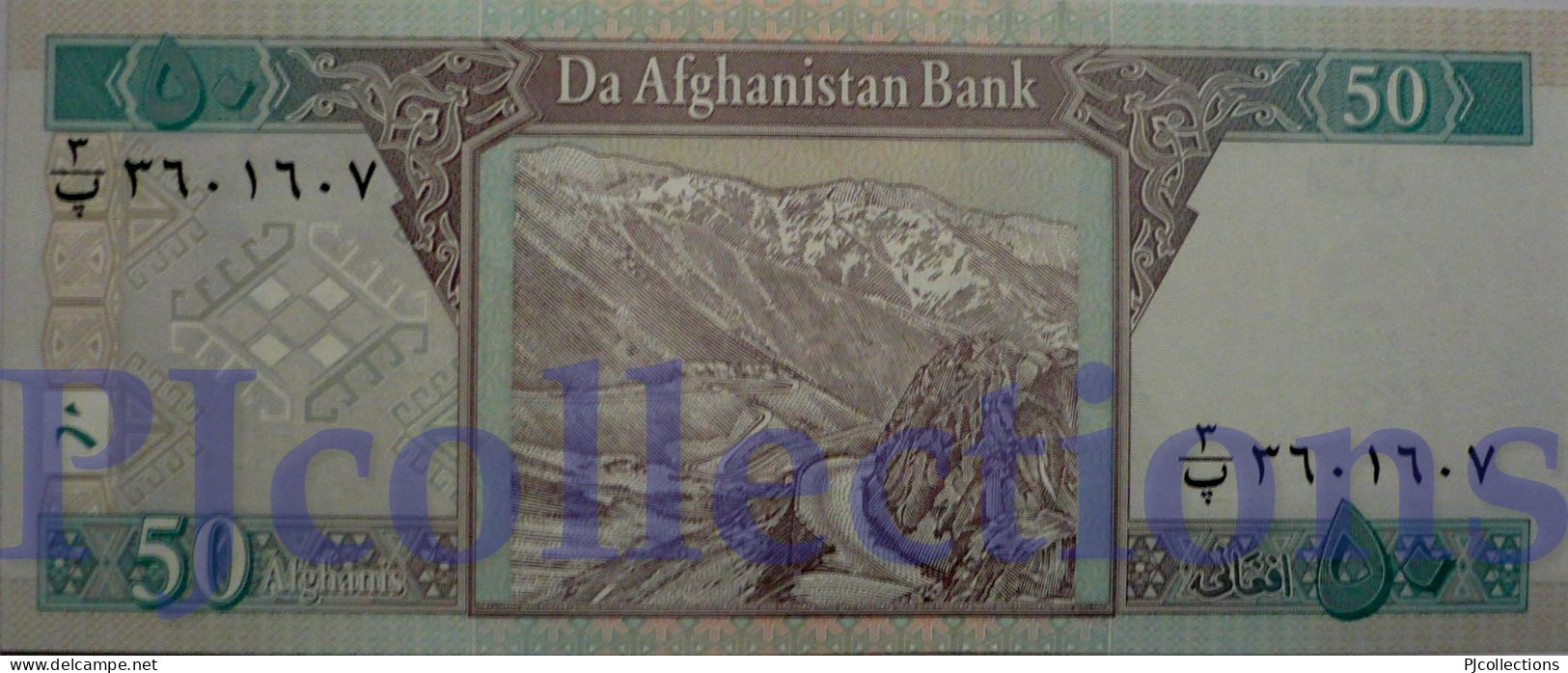 AFGHANISTAN 50 AFGANIS 2002 PICK 69a UNC - Afghanistan