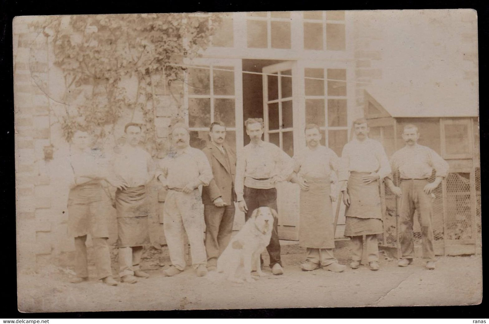 CPA Mayenne 53 Chateau Gontier Carte Photo Circulé Voir Scan Du Dos Métier - Chateau Gontier