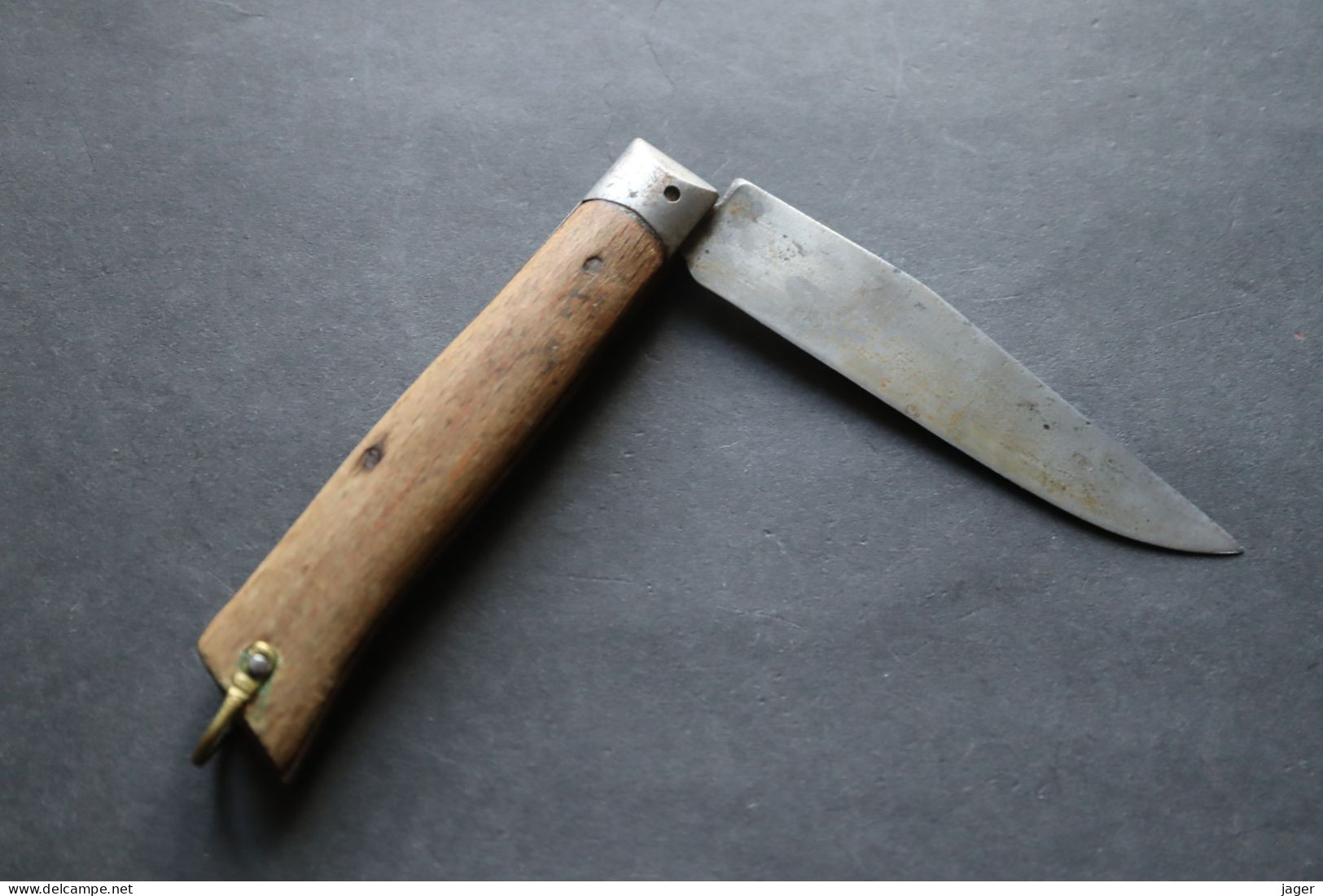 Couteau De Collection Ancien Marqué PRADEL   Couteau De Poche Type Alpin - Armes Blanches