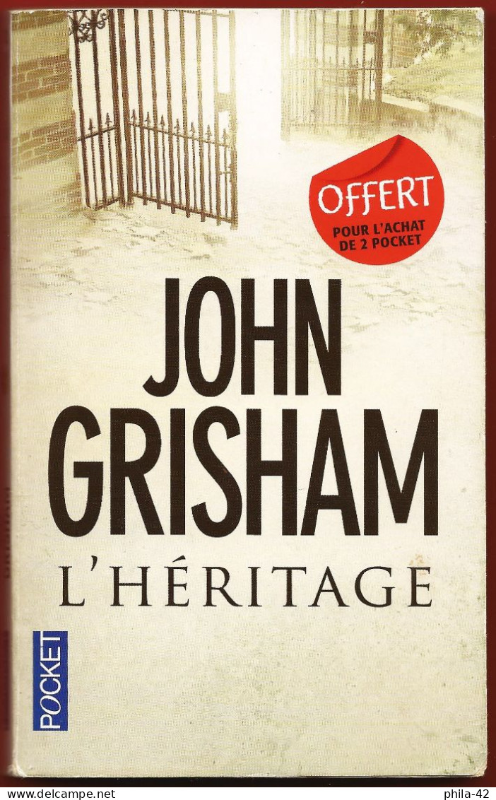 John GRISHAM : Héritage ( Thriller ) Etat Satisfaisant - Roman Noir