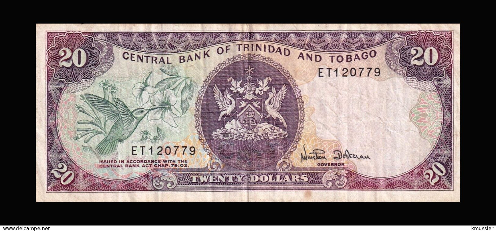 # # # Banknote Trinidad Und Tobago 20 Dollars # # # - Trinidad En Tobago